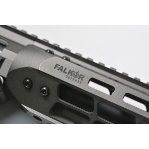 Falkor Defense Blitz Ambi SBR Grey with Edge II Gear Box